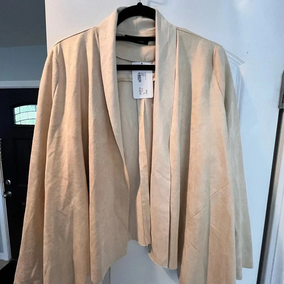 Marlowe & Co. Suede-Like Jacket - Large - Picture 2 of 12